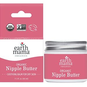 Organic Nipple Butter Breastfeeding Cream by Earth Mama
